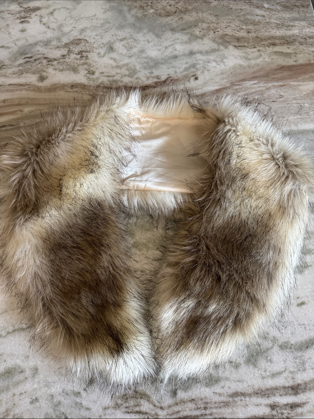 World Market Fake Fur Stole
